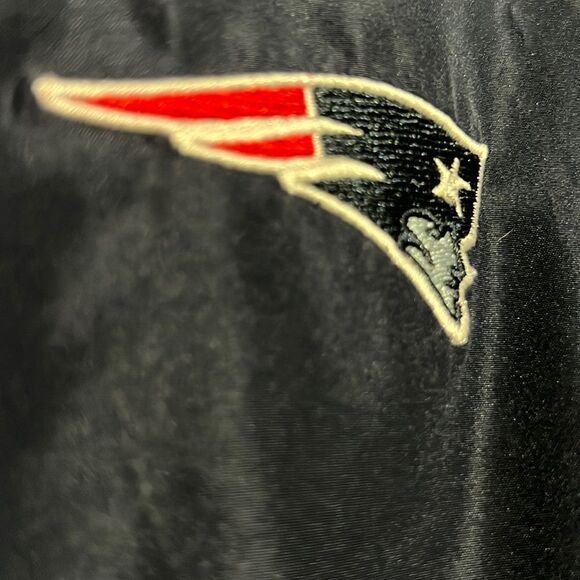 🔥🔥 Vintage NEW ENGLAND PATRIOTS SI NFL Windbreaker Jacket - EXCELLENT - Sz XL - Picture 6 of 10